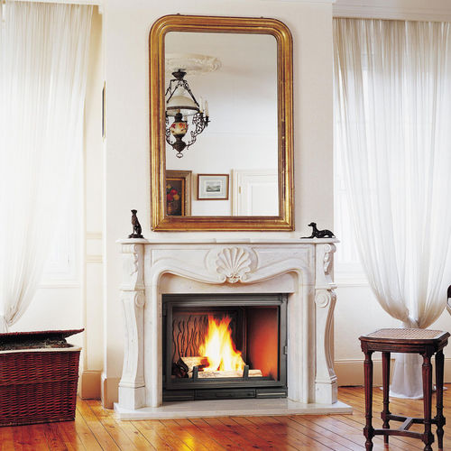 Holzkamin - VILLANDRY - SEGUIN - Pellets / traditionell / geschlossene