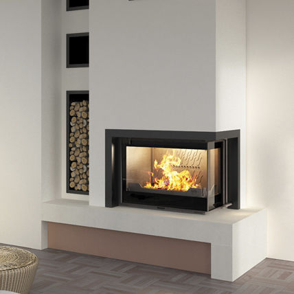 Holzkamin - ANGARA - SEGUIN - Gas / Pellet / Einbau
