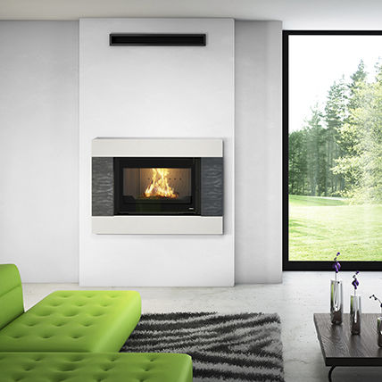 Holzkamin - MALKA - SEGUIN - Gas / Pellet / Einbau