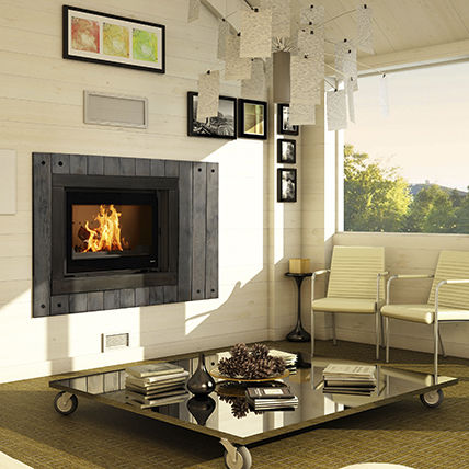 Holzkamin - MIDLAND - SEGUIN - Gas / Pellet / Einbau