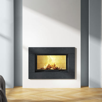 Holzkamin - KHATANGA - SEGUIN - Gas / Pellet / Einbau