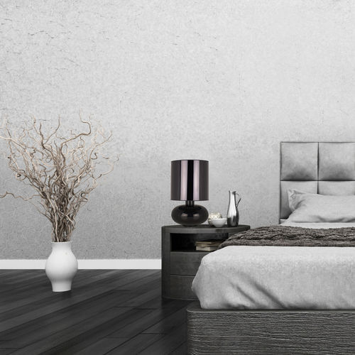Tischlampe - Sandy - Home Switch Home - Thawaru - geblasenes Glas / Stoff / modern