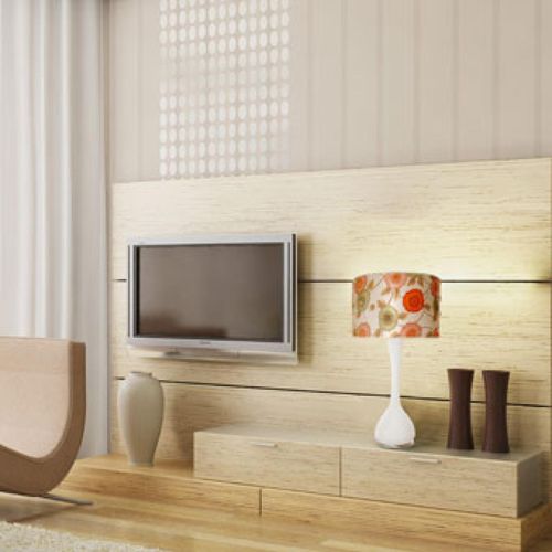 Tischlampe - HILDA - Home Switch Home - Thawaru - geblasenes Glas / Stoff / modern