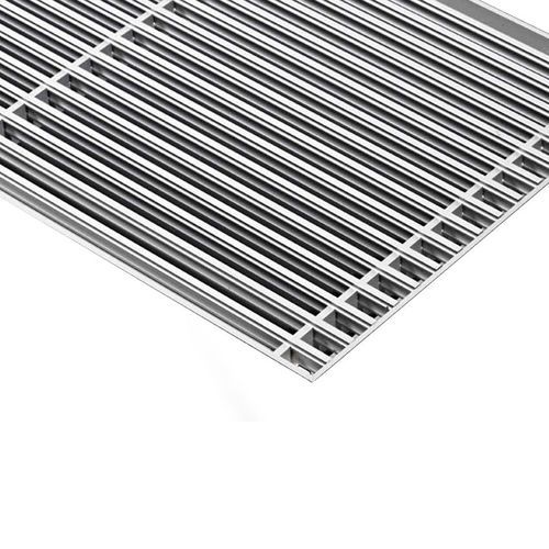 Heizkörperverkleidung / anodisiertes Aluminium - RIGID GRILLES - JAGA - schwarz / gold / silberfarben