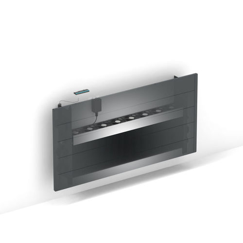 Elektrischer Konvektor - HYBRID ACO - JAGA - Heißwasser / modern / Metall