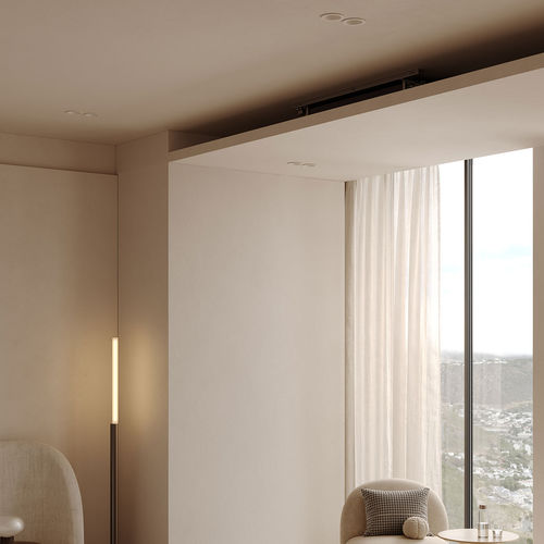 Heißwasser-Heizkörper - CLIMA BEAM - JAGA - modern / Stahlblech / schwarz