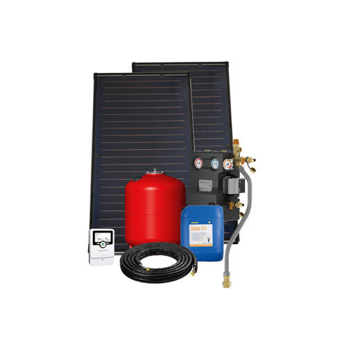Solar-Komplett-Set / Thermo - COMFORT - Ariston - für Dach