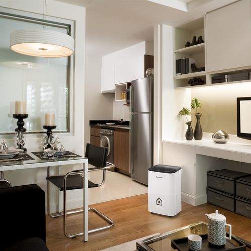 Bodenmontage-Luftentfeuchter - DEOS 21S - Ariston - Wohnbereich