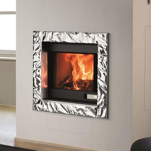 Holzkamin - FOGHET EVO ARIA - Jolly-mec - Pellet / Einbau / Einseitig