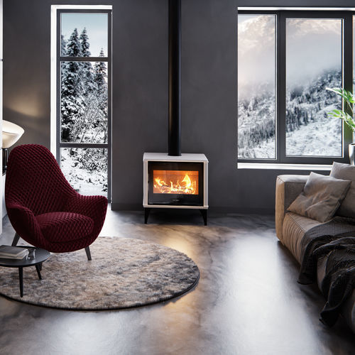 Holz-Kaminofen - PIXIE - Jolly-mec - 9 kW / 8,5 kW / auf Füßen