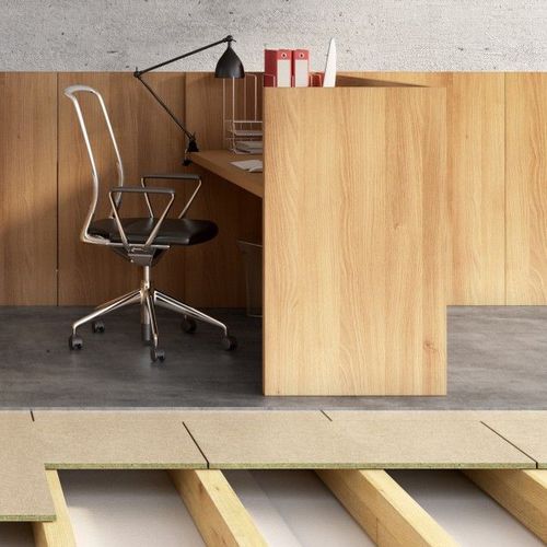 Laminat-Bauplatte - PB P7 HYDRO X  - SONAE ARAUCO - Holzpartikel / für Innenausbau / für Boden