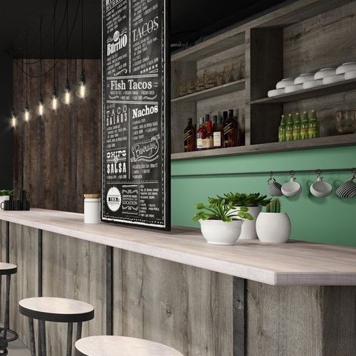 Möbeldekorplatte - INNOVUS MF MDF HYDRO X - SONAE ARAUCO - wandmontiert / für Küche / für Bad