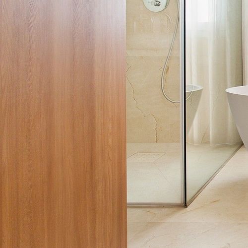 Möbeldekorplatte - INNOVUS ESSENCE MFC HYDRO X - SONAE ARAUCO - wandmontiert / für Bad / für Küche
