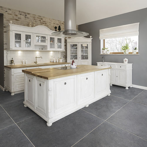Natursteinfliesen - CUPABLUE LIMESTONE - CUPA STONE - poliert / Relief / scharriert
