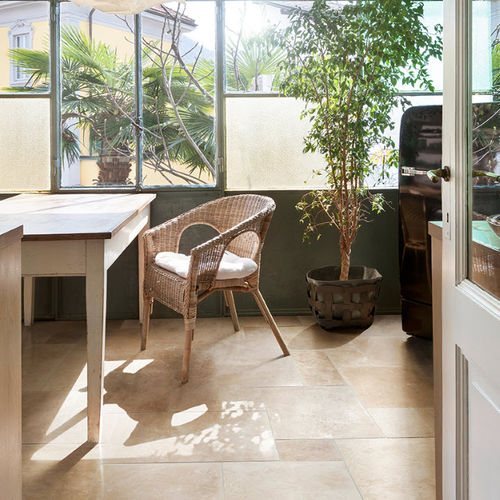 Feinsteinzeugfliesen - TRAVERTINE - CUPA STONE - für den Innenraum / für Außenbereich / für Küche