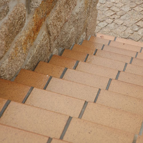 Keramik-Stufenbelag - FIORENTINO NATURAL - TERRAKLINKER - GRES DE BREDA - rutschfest / hochbeständig