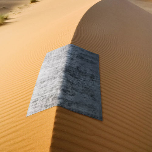 Moderner Teppich - DUNE - TISCA ITALIA - einfarbig / Viskose / rechteckig