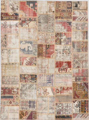 Moderner Teppich - MADDA PATCH 4625 - TISCA ITALIA - Patchwork / Wolle / rechteckig
