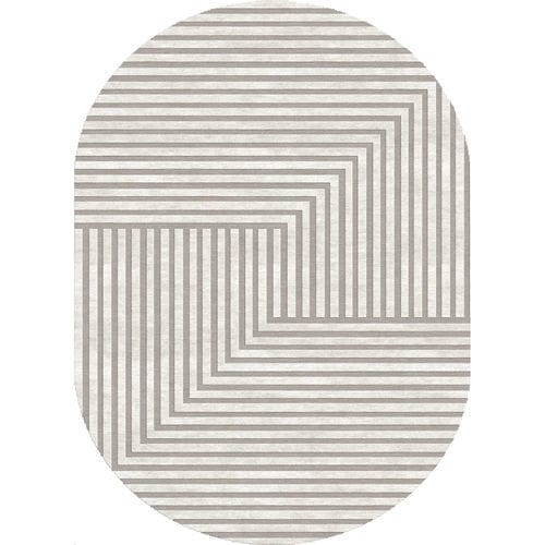Moderner Teppich - H-STEPS - TISCA ITALIA - Streifenmuster / Wolle / Viskose