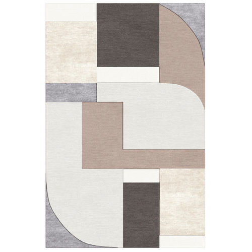 Moderner Teppich - CHUNKY 9 - TISCA ITALIA - mit geometrischen Motiven / Baumwolle / Neuseelandwolle