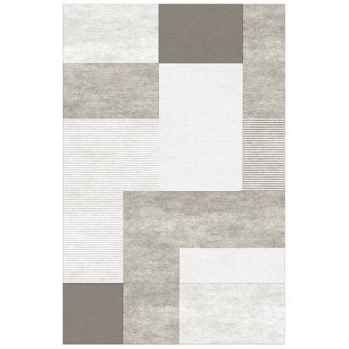 Moderner Teppich - CHUNKY 1 - TISCA ITALIA - mit geometrischen Motiven / Baumwolle / Neuseelandwolle