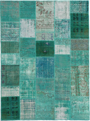 Moderner Teppich - MADDA PATCH 1632 - TISCA ITALIA - Patchwork / Wolle / rechteckig