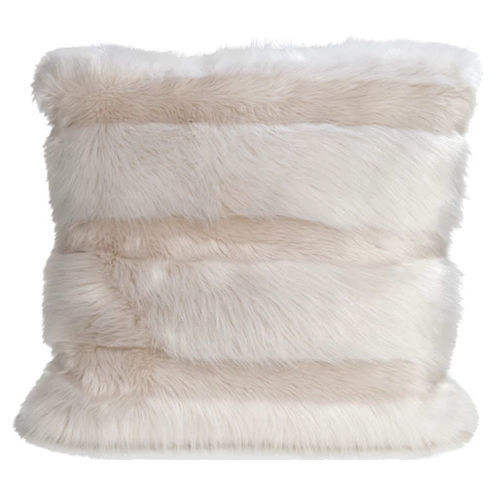 Kunstpelz-Kopfkissen - ANGORA CAT 930 - TISCA ITALIA - quadratisch