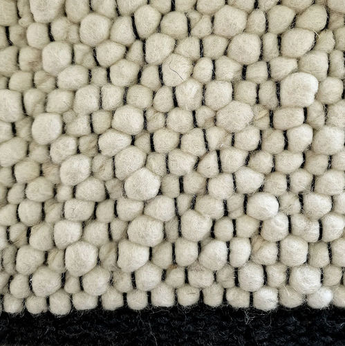 Moderner Teppich - Gravel - TISCA ITALIA - einfarbig / Wolle / rechteckig