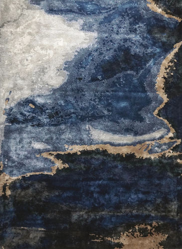 Moderner Teppich - H-SUNSET - TISCA ITALIA - Motiv / Wolle / Viskose