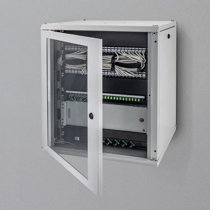 Wandmontierter Verteilerkasten - GW38406 - GEWISS - Profi / für Leercontainer / mit transparenter Tür