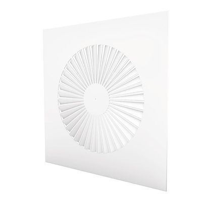 Deckenmontierter Luftdiffusor - WS400 - GRADA International - hängend / quadratisch / für Zuluft und Abluft