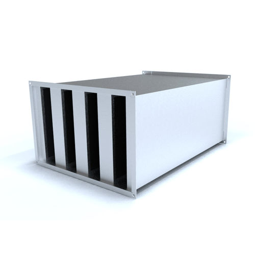Lärmdämmer für Ventilation / galvanisiertem Stahl - USSIL - GRADA International - Wolle
