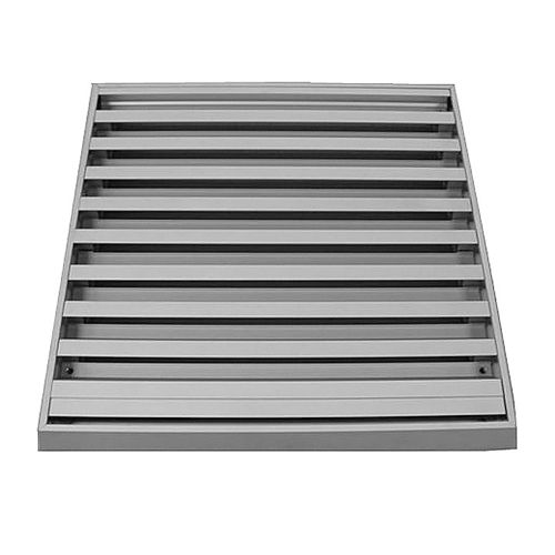 Aluminium-Lüftungsgitter - WO331 - GRADA International - quadratisch / für Außenbereich / für professionellen Gebrauch