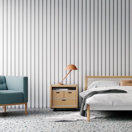 Moderner Nachttisch - PROFILSYSTEM - Flötotto Einrichtungssysteme GmbH - Buche / Gestell aus Holz / rechteckig
