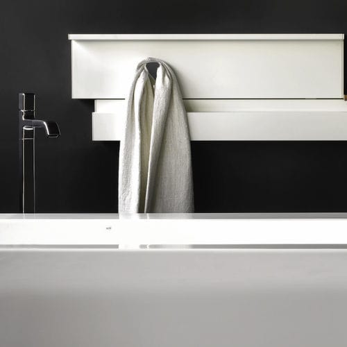 Moderner Garderobenhaken - RIFT - TUBES - Chrom / individuell / für Badezimmer