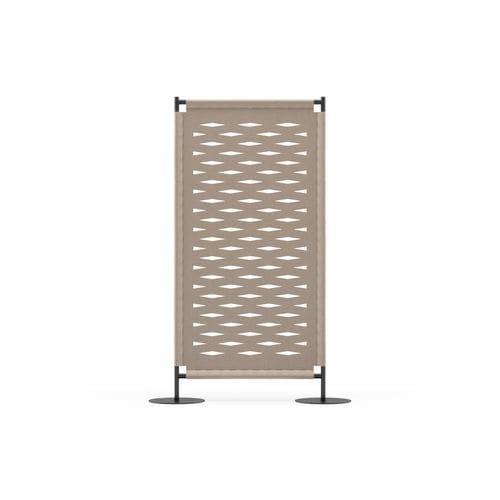 Metall-Raumteiler - GRATE - Hey Sign - Filz