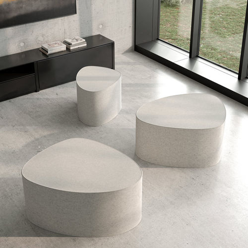 Modernes Sitzkissen - Stone - Hey Sign - Schaumstoff / Filz / andere Formen