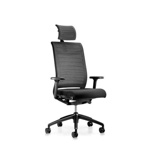 Moderner Chefsessel - HERO - Interstuhl Büromöbel GmbH & Co. KG - Leder / Maschen / Metall