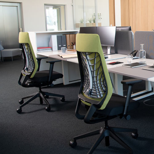Moderner Bürosessel - JOYCEIS3  - Interstuhl Büromöbel GmbH & Co. KG - Maschen / Metall / Polster