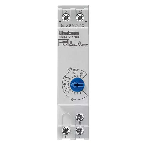 Dimmer auf DIN-Schiene / für DIN-Schiene - DIMAX 532 PLUS - Theben AG