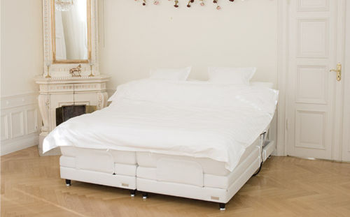 Doppelbett - STAR™ - LECTUS - modern / Polster / verstellbares Kopfteil