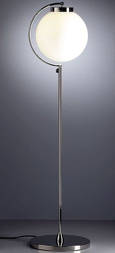 Stehleuchte - DSL 23 - Tecnolumen - Metall / Glas / Opal
