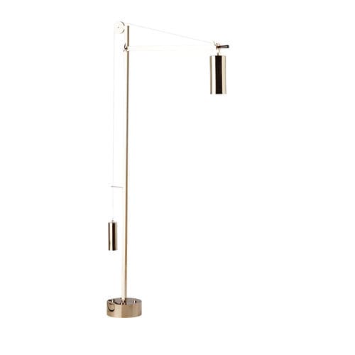 Stehleuchte - BH 23 - Tecnolumen - Metall / modern / mit Kabel
