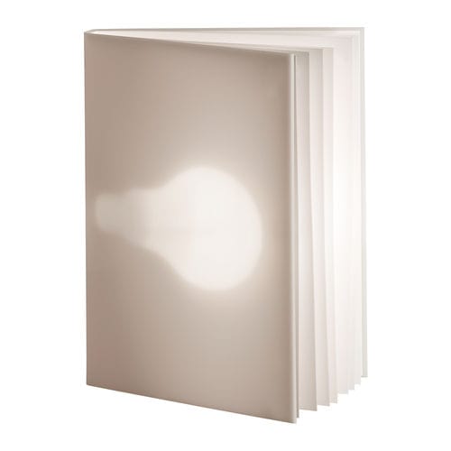 Tischlampe - BOOK LIGHT TLVW 96 - Tecnolumen - Kunststoff / originelles Design / mit Kabel