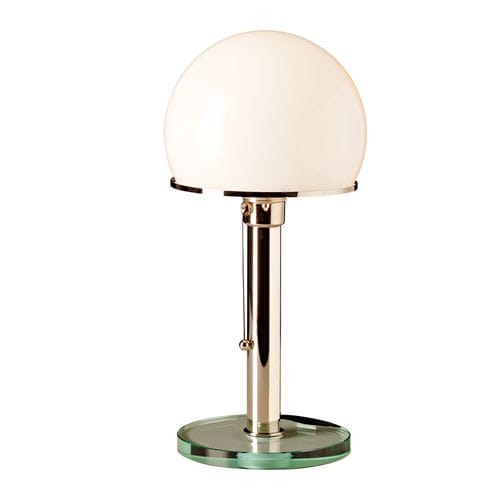 Tischlampe - WG 25 GL - Tecnolumen - Metall / Glas / Opal