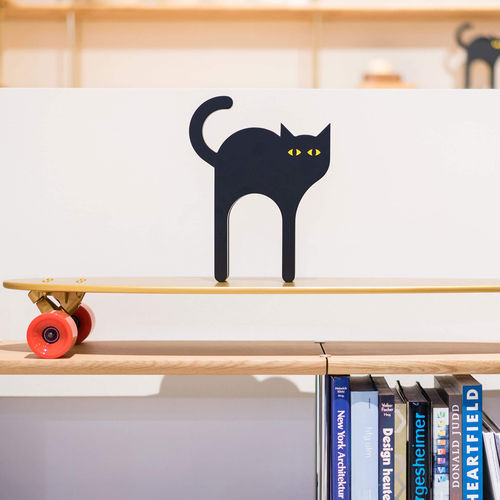 Esche-Skulptur - CAT - Tecta - freistehend / für Gewerbegebrauch / schwarz