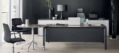Chefschreibtisch - PURE - Wiesner Hager - modern / Holz / für Gewerbegebrauch