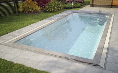 Einteiliges Schwimmbecken - WANAKA  - luxe-pools - für Außenbereich / erdverlegt / Polyester
