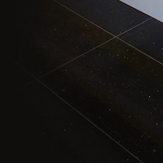 Terrazzo-Fliesen - BLACK STAR - Trend - poliert / für den Innenraum / bodenstehend