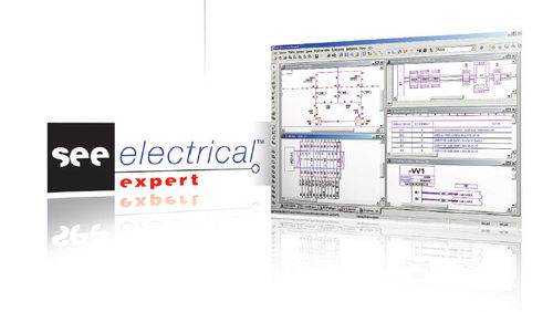 CAD-Software - SEE ELECTRICAL EXPERT - IGE+XAO - Projektplanung / für Elektroinstallation / 3D